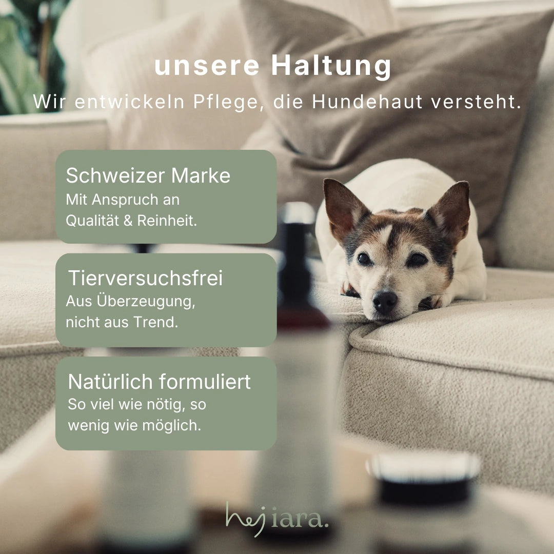 Die Haltung von hej iara